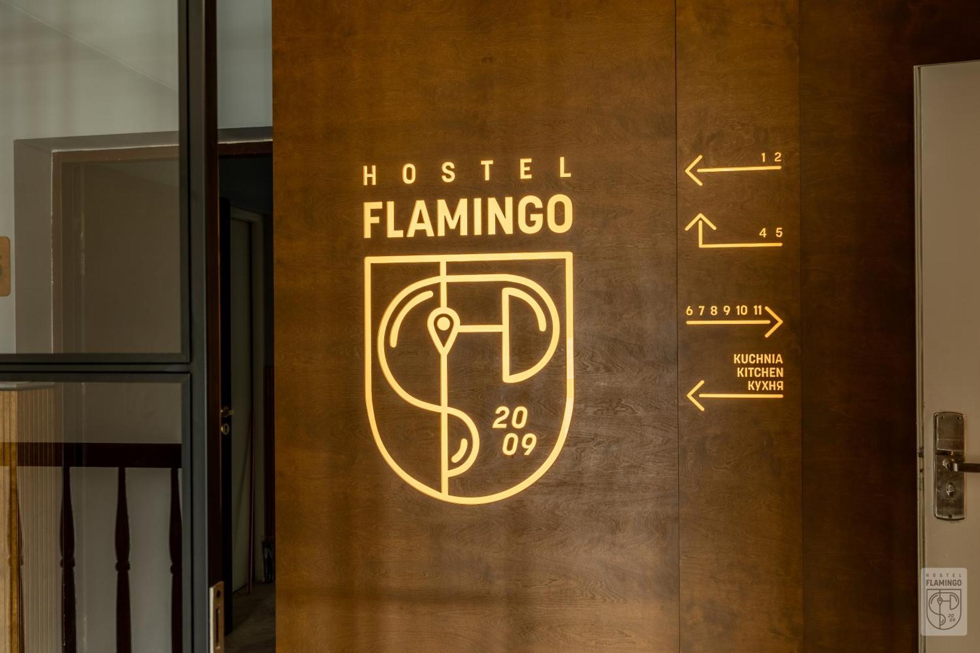 Hostel Flamingo Centrum Lódź Exterior foto